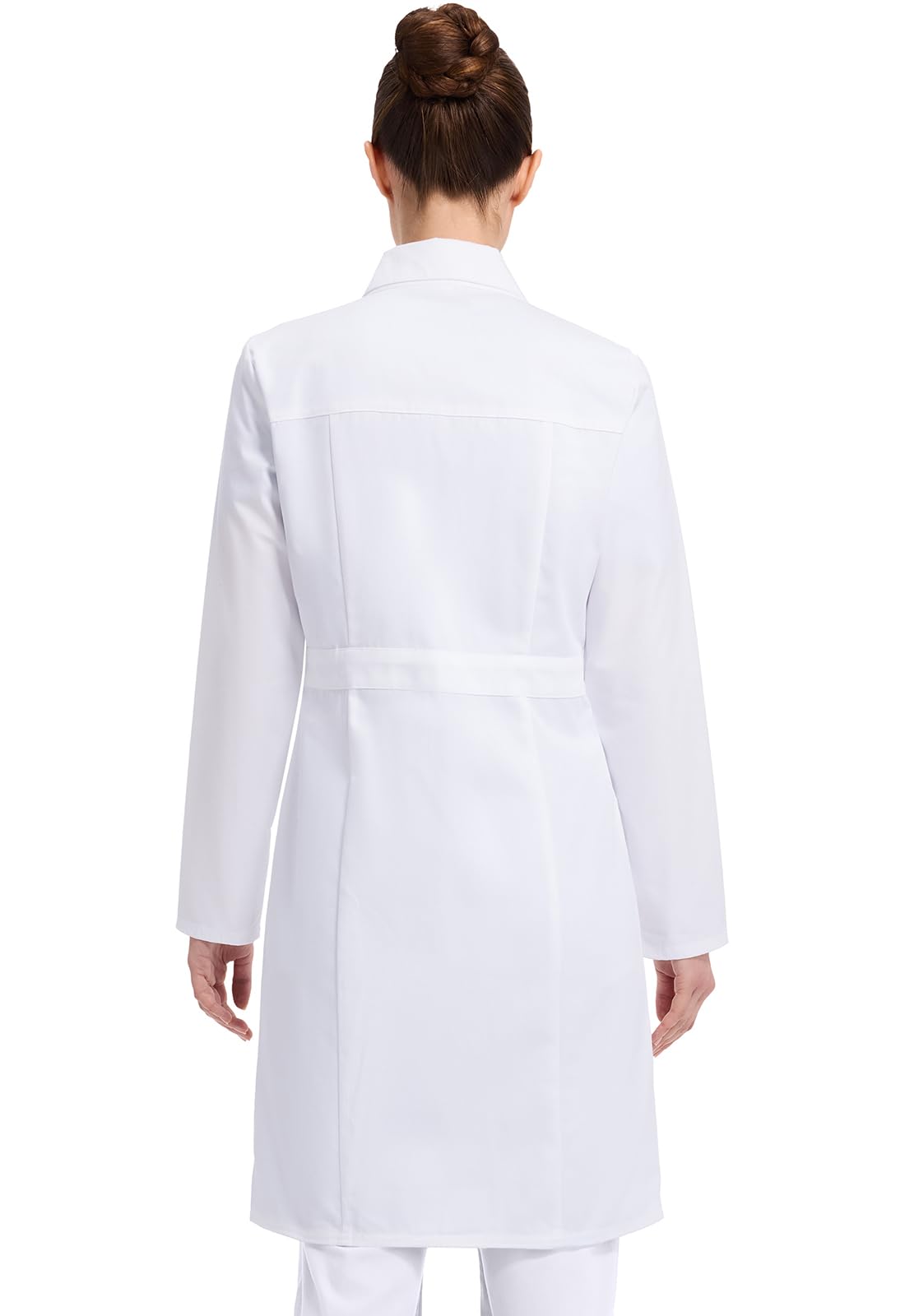 Dickies Contemporary Fit Women's 37" Twill Fitted Lab Coat 82401 - Image 5