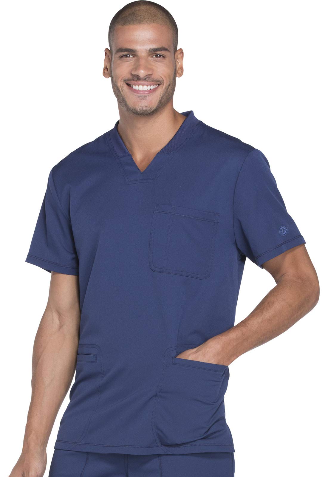 Dickies Dynamix Men Scrubs Top V-Neck DK640 - Image 5