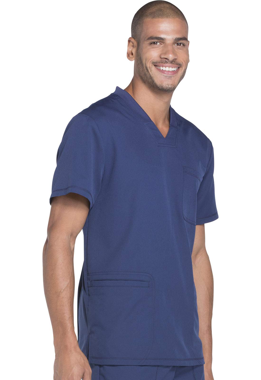 Dickies Dynamix Men Scrubs Top V-Neck DK640 - Image 6