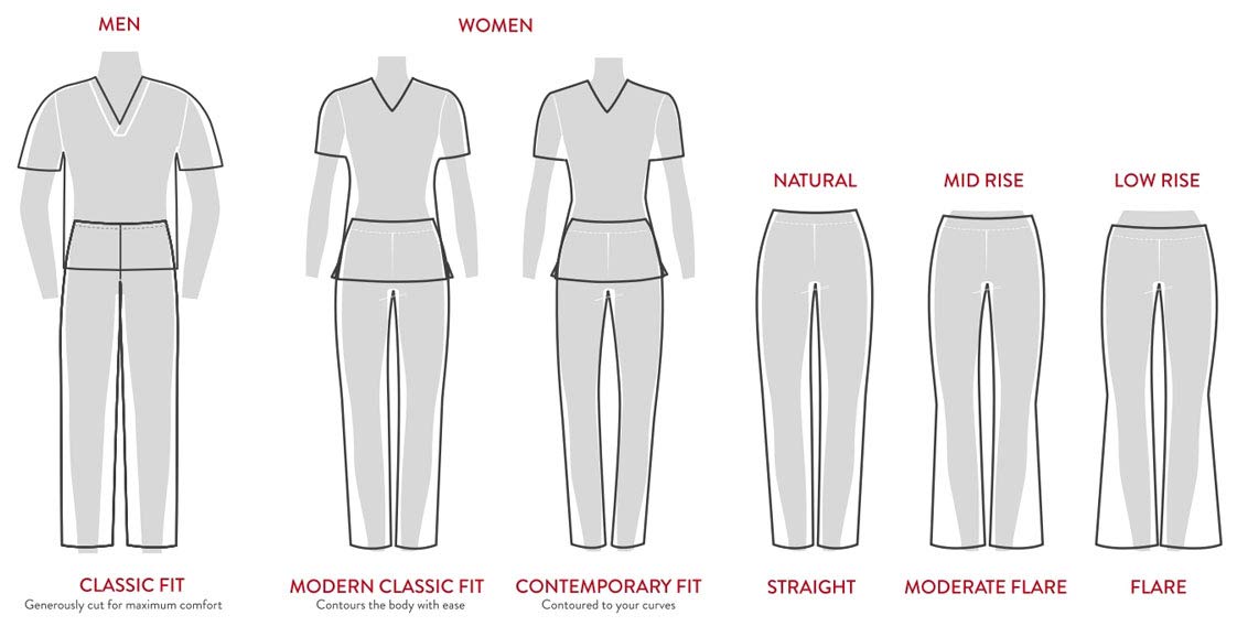 Dickies EDS Women Scrubs Top V-Neck Print DK852 - Image 5