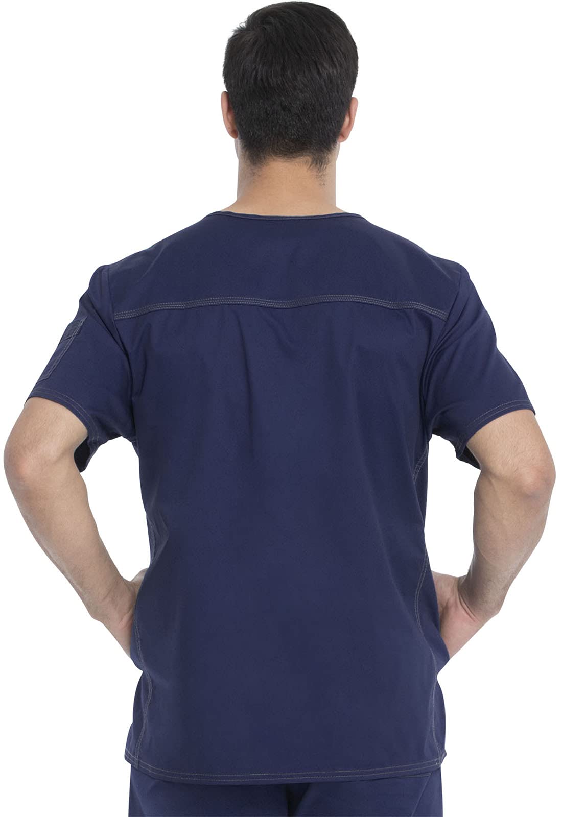 Dickies Gen Flex Men Scrubs Top V-Neck 81722 - Image 5