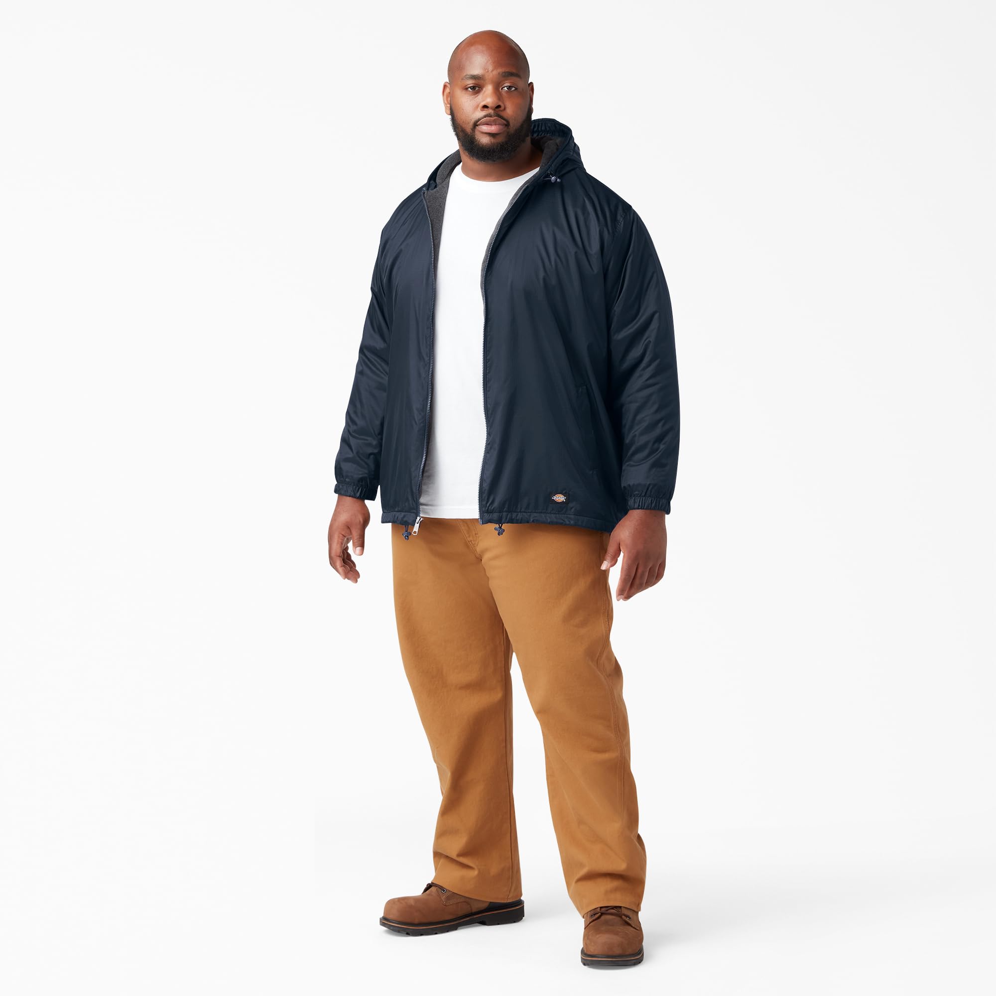 Dickies Men's Fleece Lined Hooded Jacket - Image 4