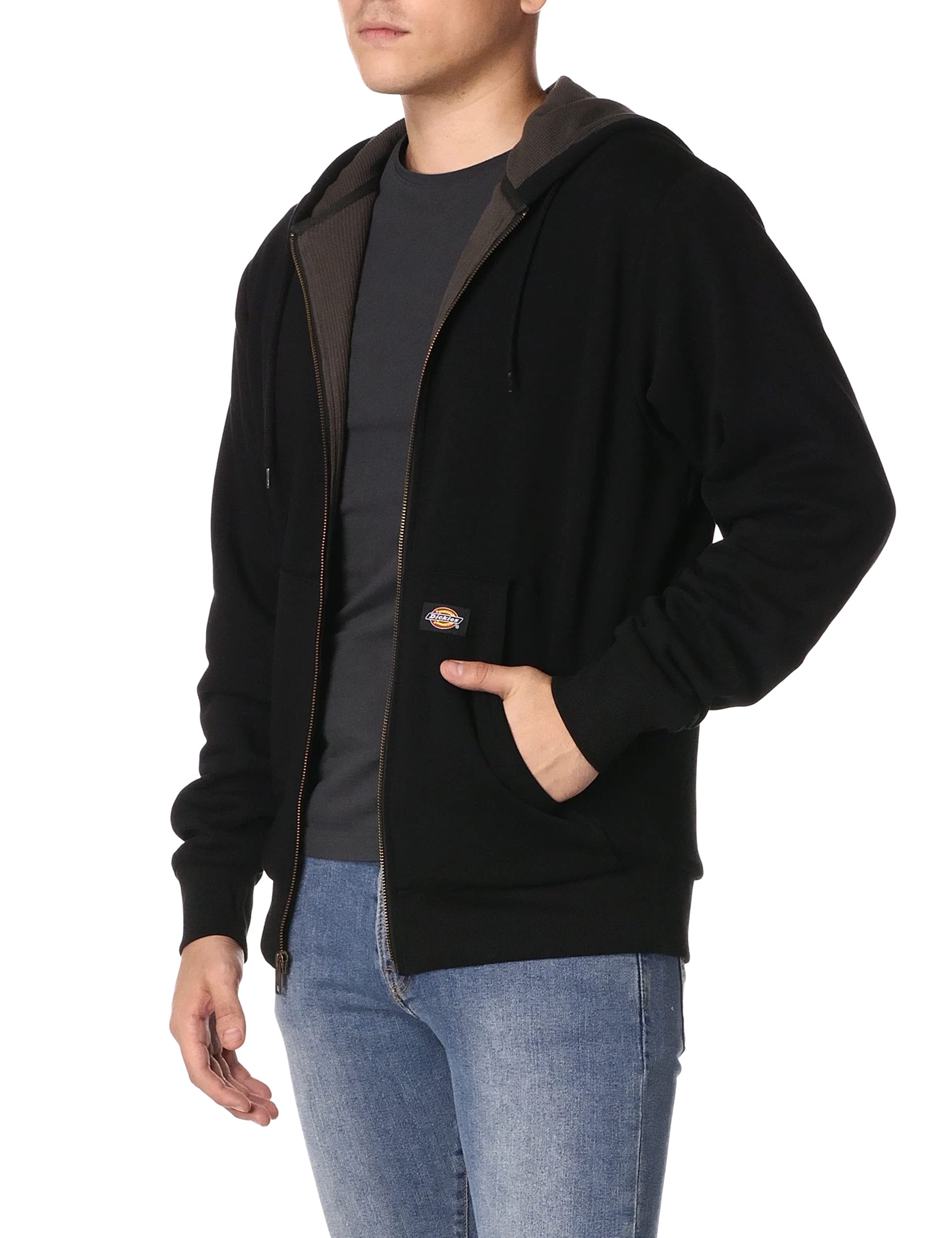 Dickies Men's Thermal-Lined Fleece Hoodie - Image 3