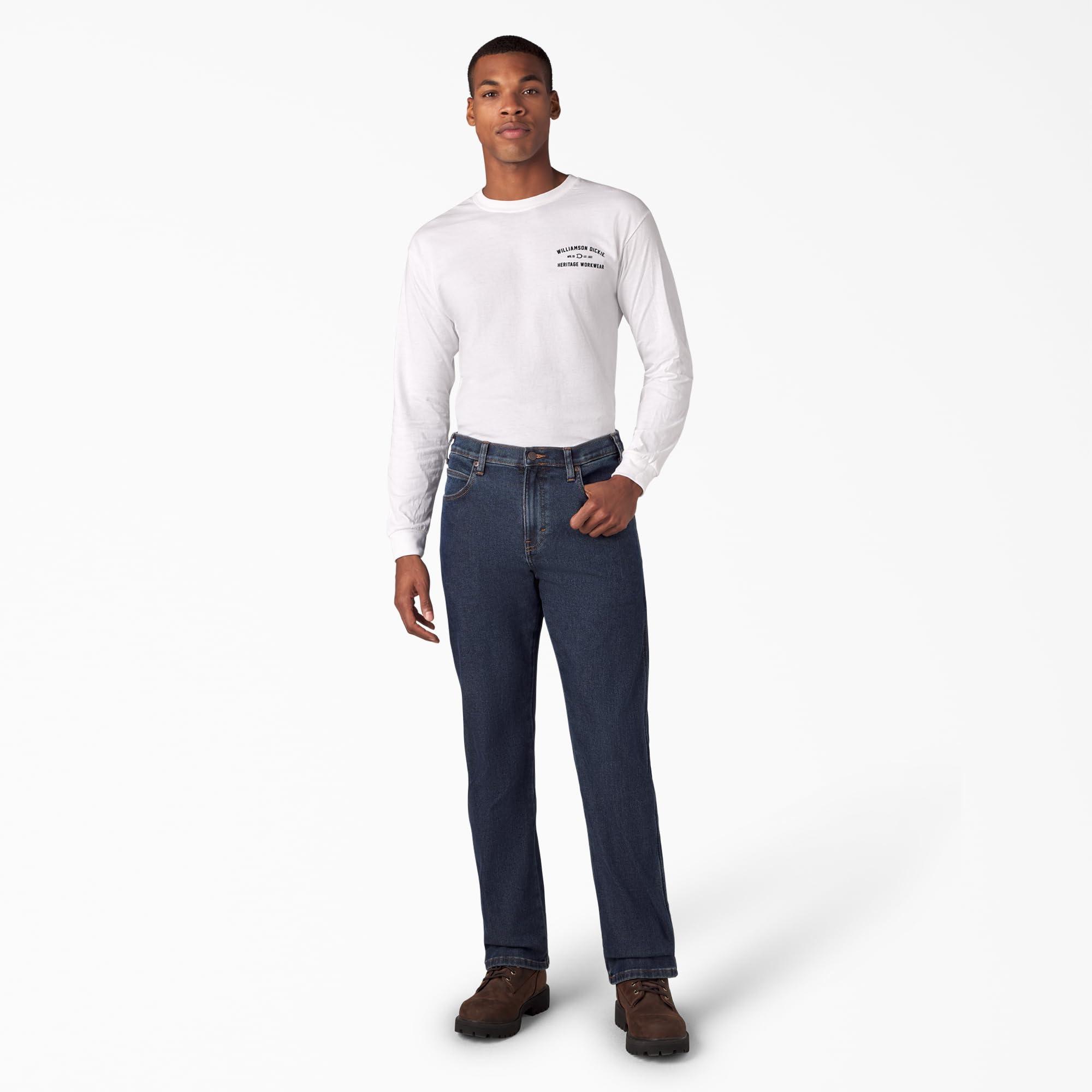 Dickies Men's Warming Temp-iq Denim 5-Pocket Jean - Image 5