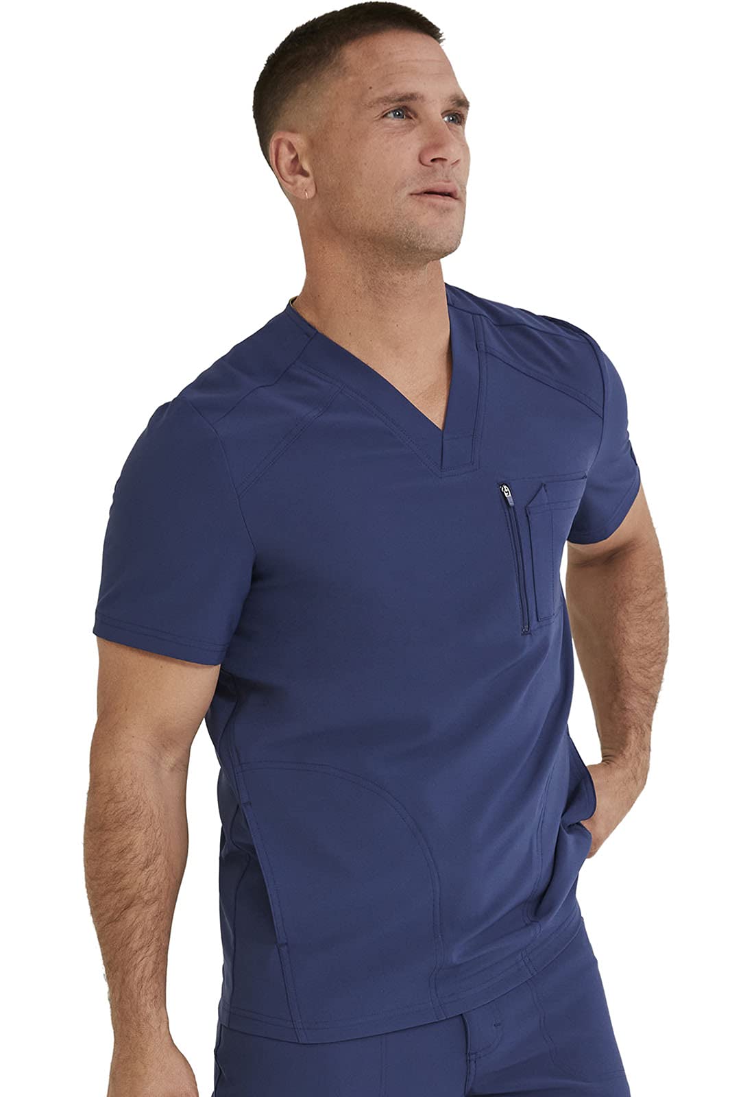 Dickies Retro Men Scrubs Top V-Neck DK930 - Image 6