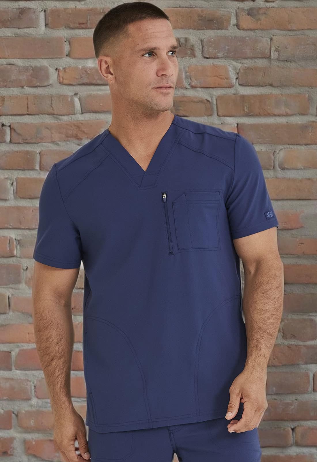 Dickies Retro Men Scrubs Top V-Neck DK930 - Image 8