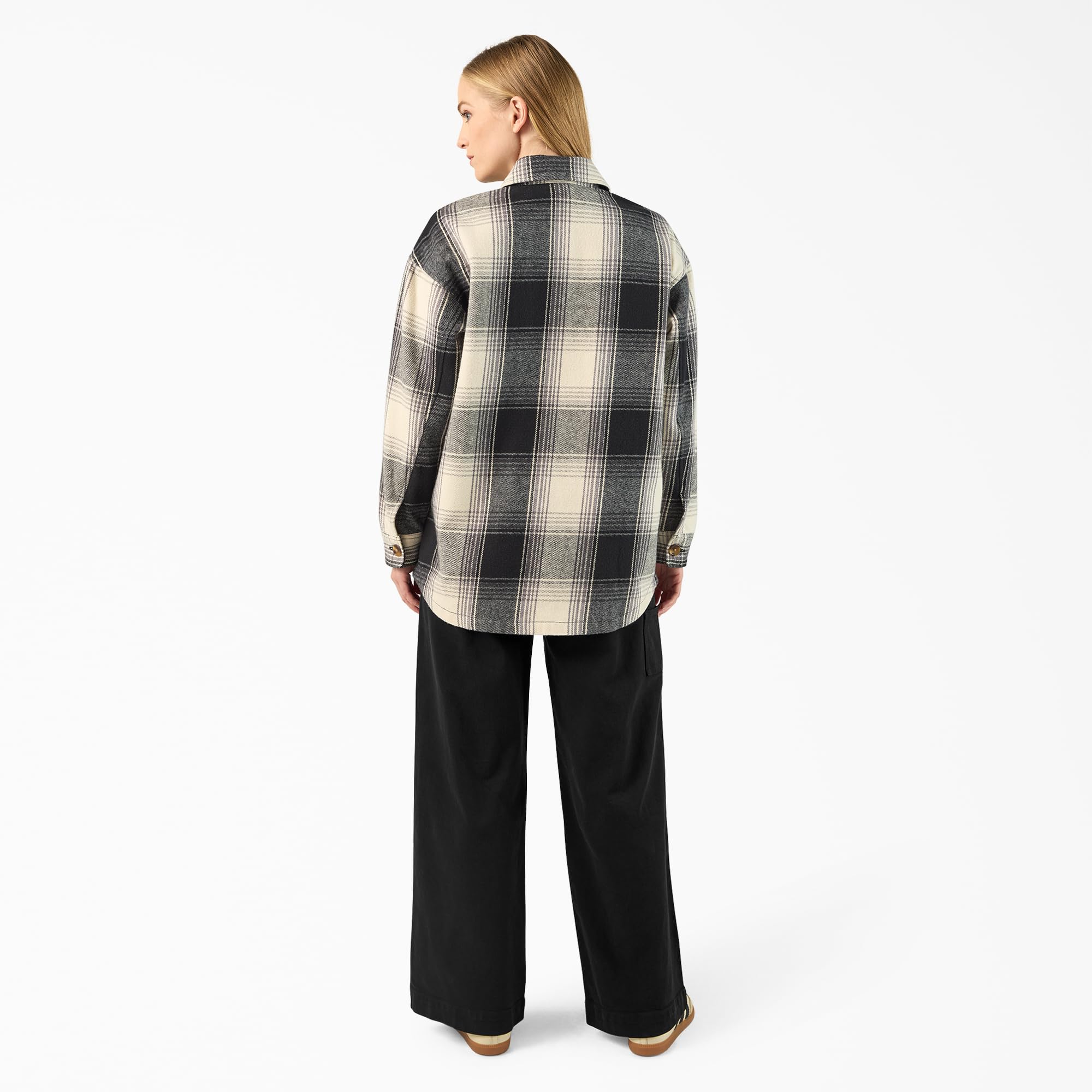 Dickies Women's Flannel Shacket - Image 4