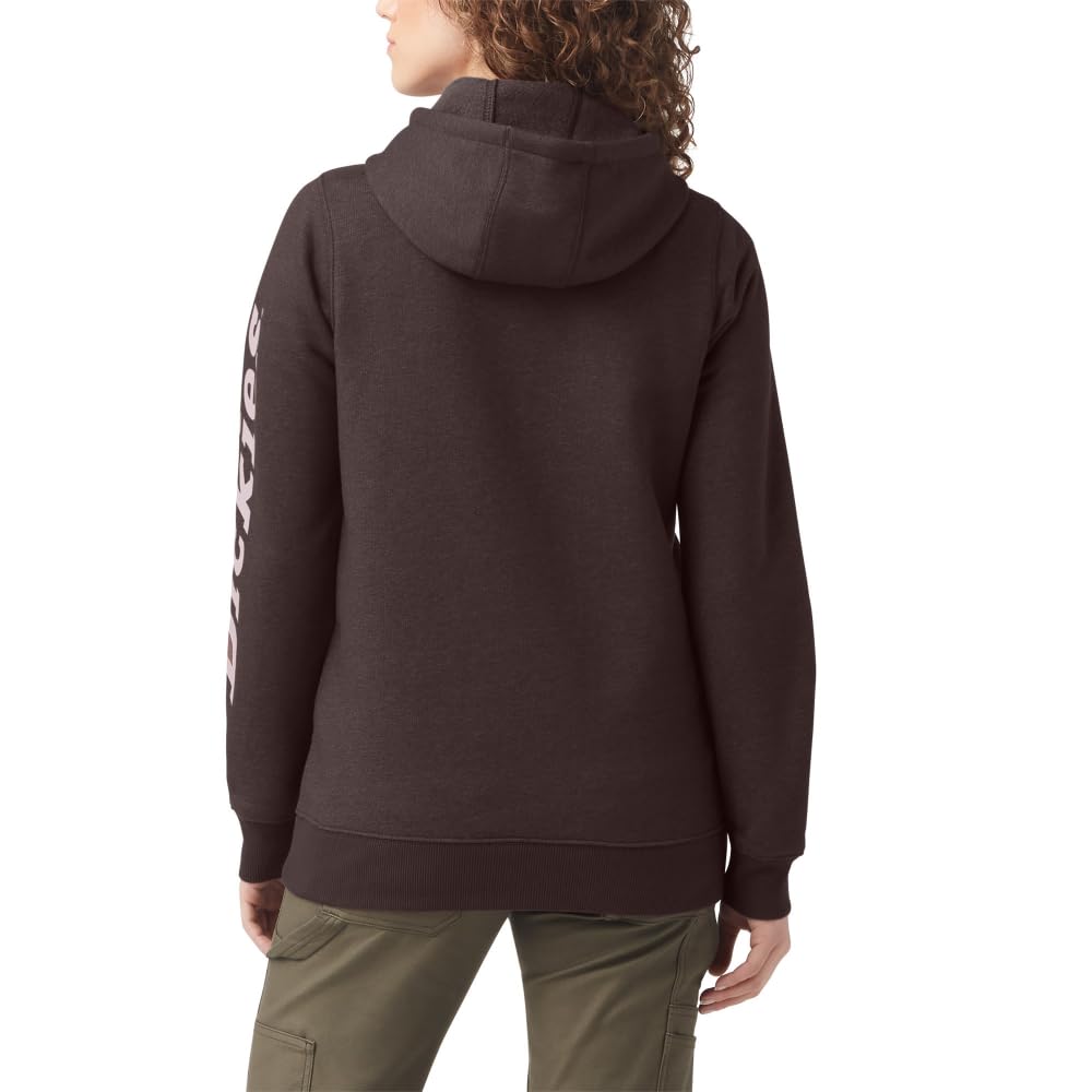 Dickies Women's Heavyweight Wordmark Fleece Pullover - Image 4