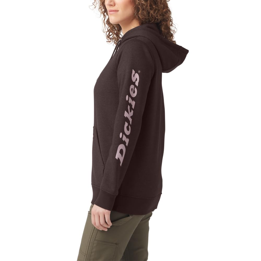 Dickies Women's Heavyweight Wordmark Fleece Pullover - Image 5