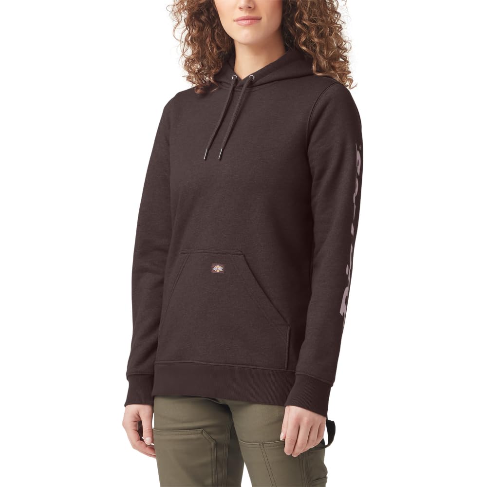 Dickies Women's Heavyweight Wordmark Fleece Pullover - Image 6