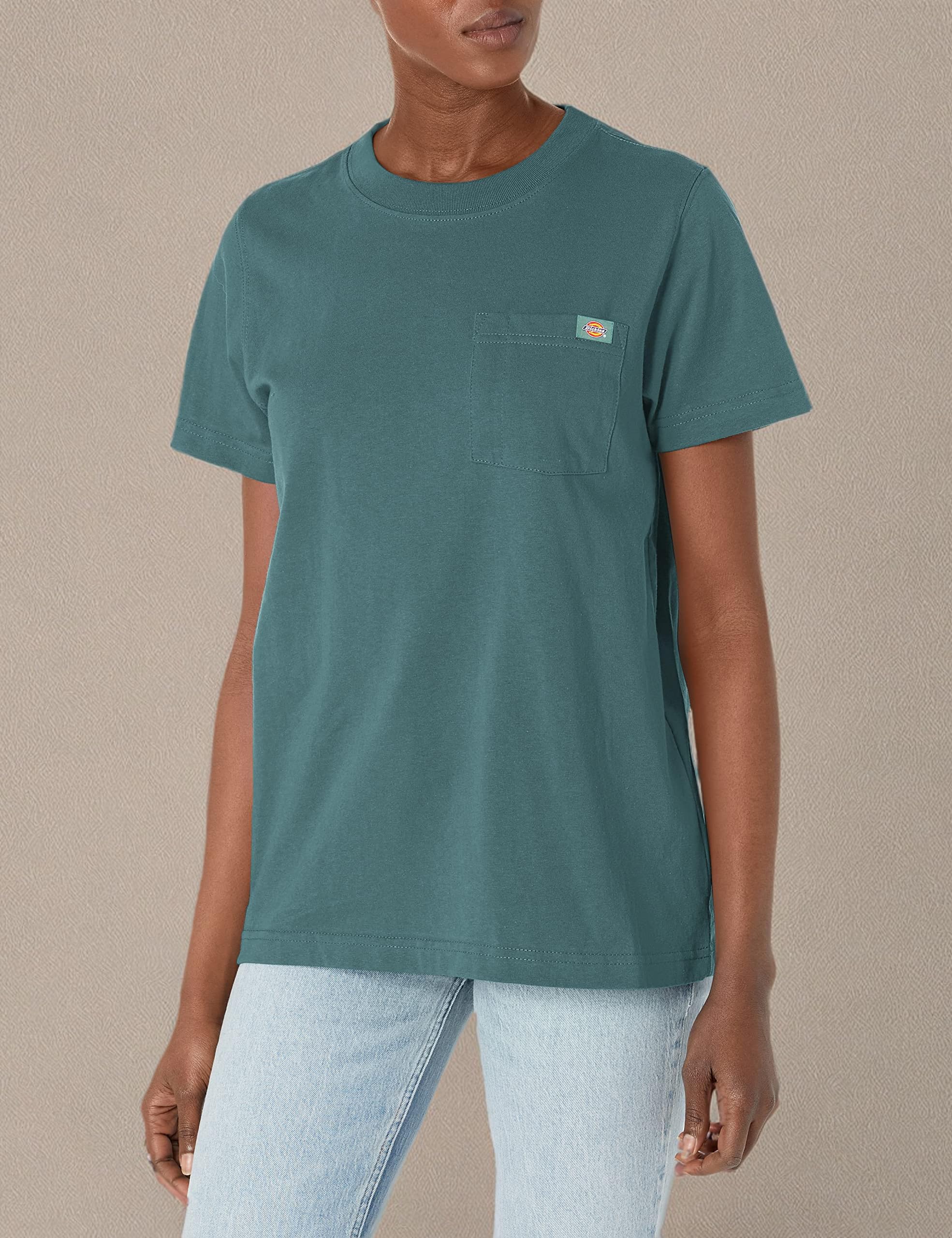 Dickies Women's Short Sleeve Heavyweight Pocket T-Shirt - Image 5