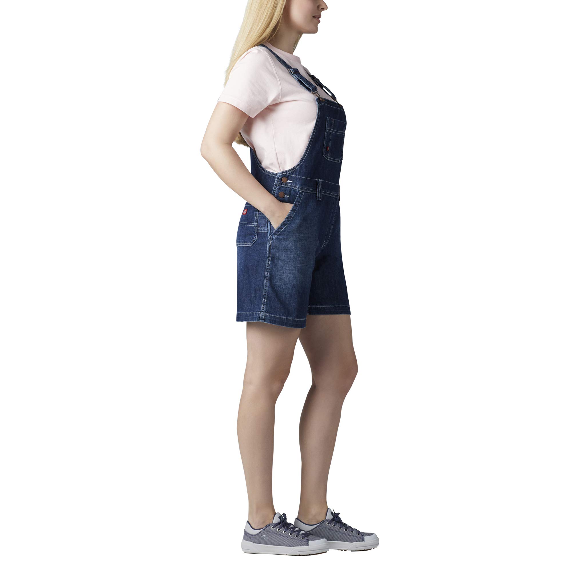 Dickies womens Bib Shortall - Image 5