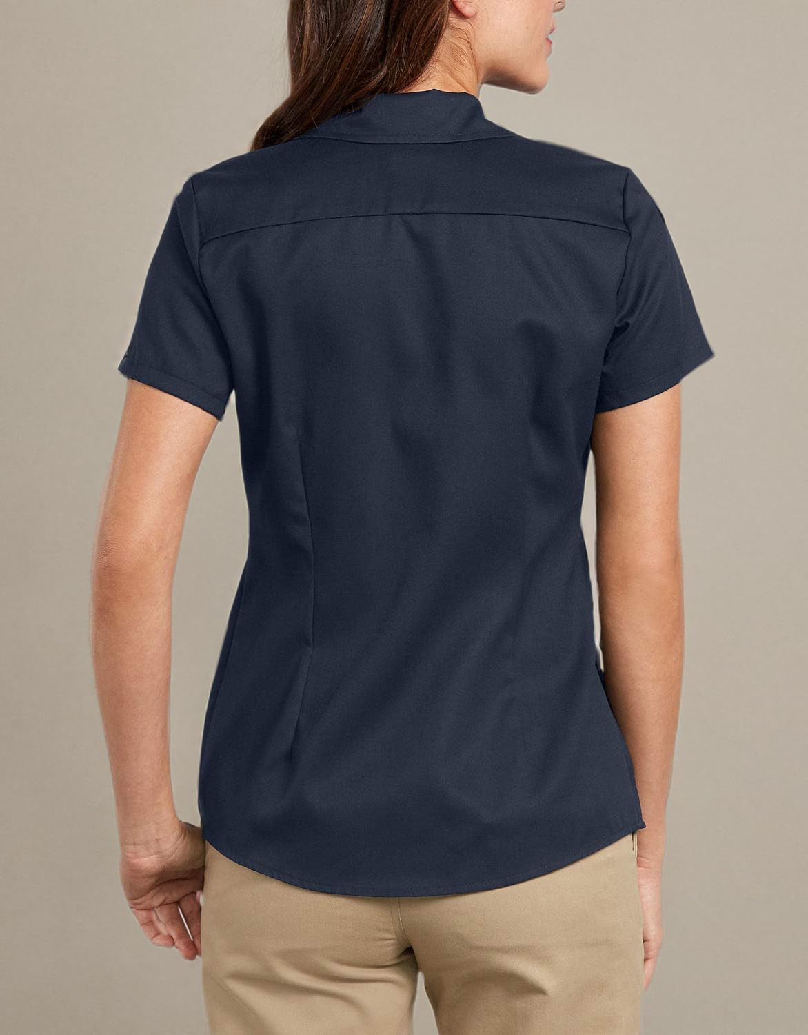 Dickies Womens Short-Sleeve Flex Work Shirt - Image 3