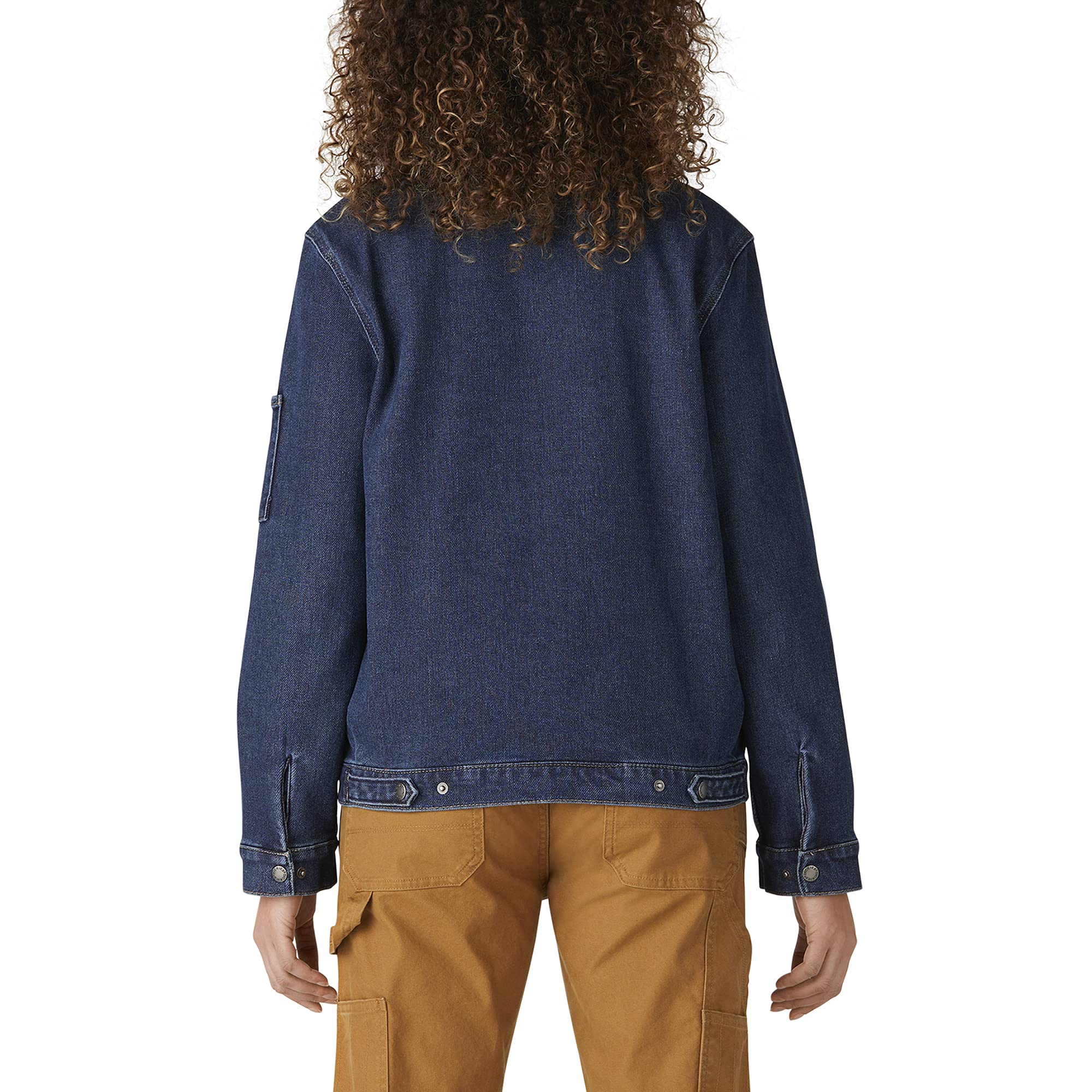 Dickies womens Warming Temp-iq Flex Denim Eisenhower Jacket - Image 3