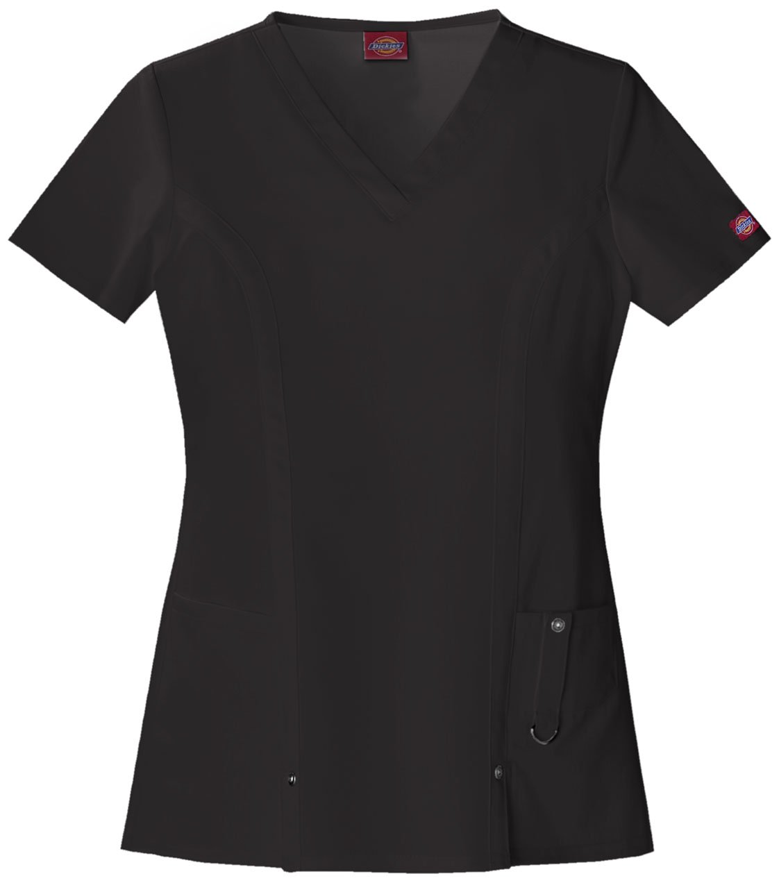Dickies Xtreme Stretch Women Scrubs Top V-Neck 82851 - Image 5